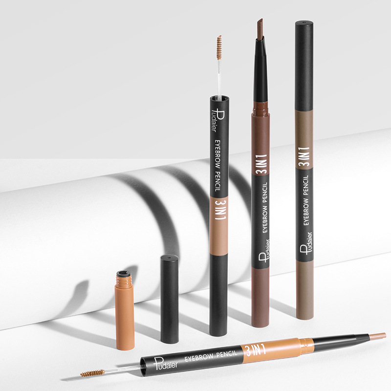 雾眉笔三合一粉刷Brows Shade Eyebrow Pencil Powder Eyebrows - 图2