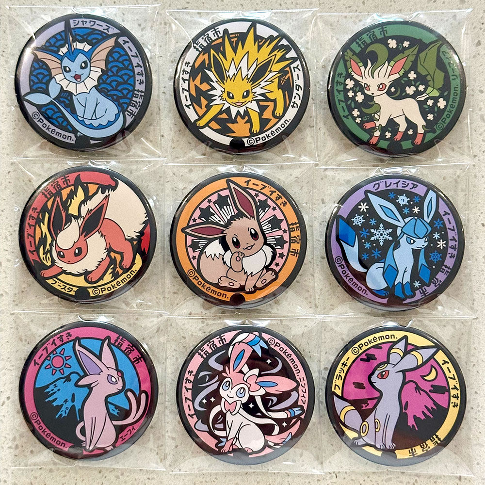 宝可梦冰箱贴吧唧井盖徽章神奇宝贝伊布梦幻宠物小精灵周边礼物,淘宝优惠券,粉丝福利购,淘宝优惠卷