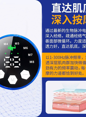 面瘫脸部按摩仪后遗症嘴歪眼斜面部神经自练器多功能电脉冲理疗仪