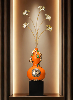 乔迁入宅福禄吉祥葫芦摆件礼物