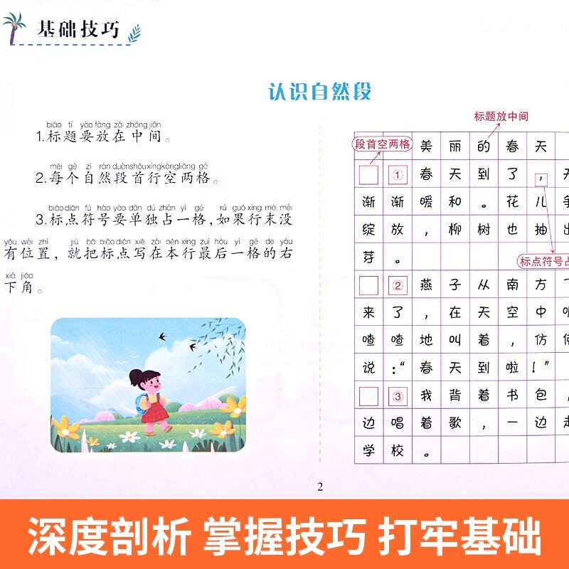 2024小学生作文素材积累看图写话一本通一年级二年级看图说话每日一练人教版小学作文起步入门专项训练优美句子范文好词仿范文大全
