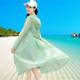 2025 Summer Sun Protection Clothing for Women Long Style New Korean Style Super Fairy Fashion Ice Silk Breathable Sun Protection Clothing for Women Thin Windbreaker Jacket