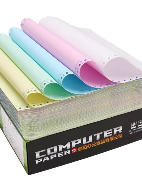 Delivery order computer printing paper two-way three-way two-way four ...
