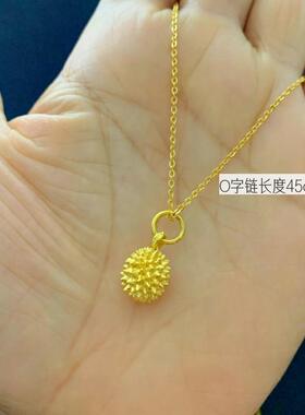 越南沙金O字链女小众甜美