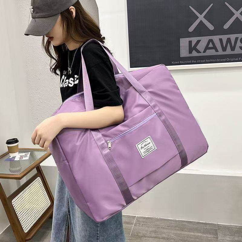 【旅行】收纳袋大容量打包衣服衣物行李袋防水防潮旅行包双层手提