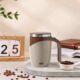 New fully automatic mixing cup coffee cup electric charging battery brewing milk powder soy milk high-end water cup