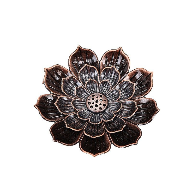 莲花香插香座点香座盘托香托线香家用室内檀香炉家用香道摆件,淘宝优惠券,粉丝福利购,淘宝优惠卷