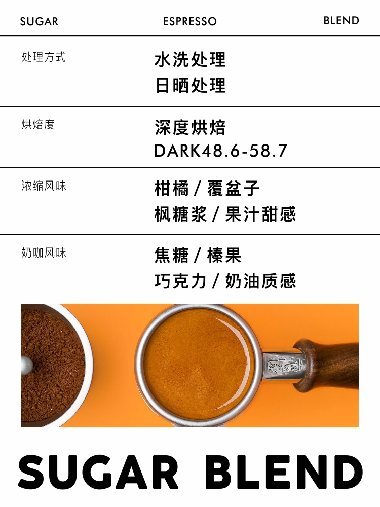 凑味意式咖啡豆浓缩美式拼配2KG油脂深度烘焙精品堆糖大师可磨粉