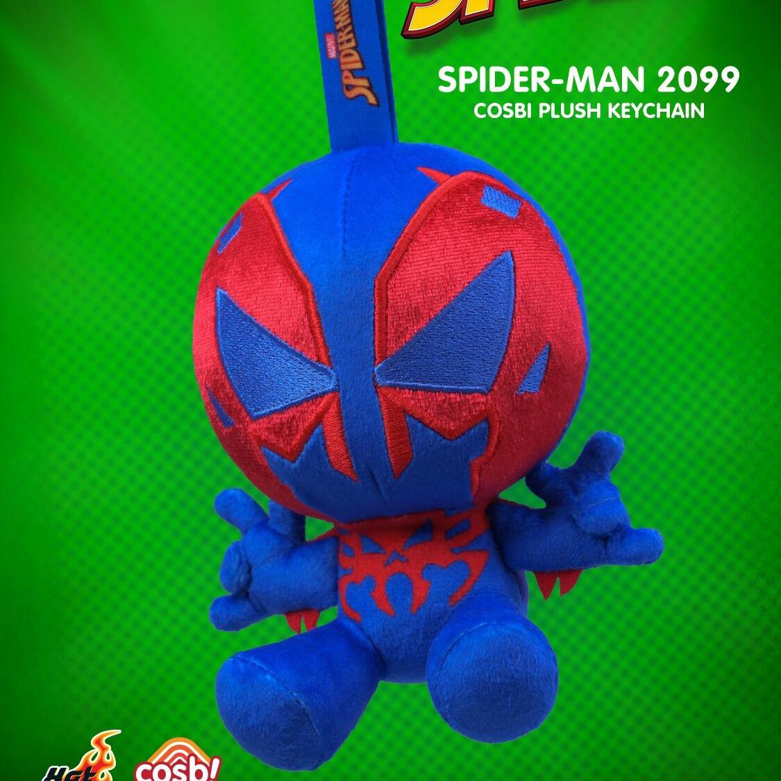 正版HotToys蜘蛛侠COSBI毛绒挂件盲盒漫威毒液公仔男孩生日礼物 - 图3