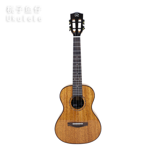 桃子鱼仔瑞声桃花芯全单尤克里里23寸AC100初学入门进阶Ukulele - 图3
