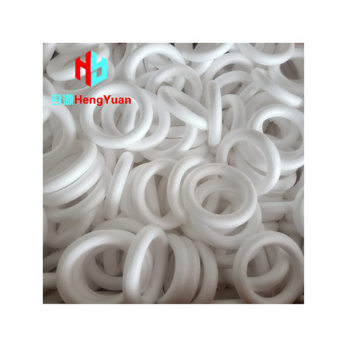 泡沫圆圈保丽龙圆环婚庆花环泡沫圈甜甜圈半边环 DIY手工材料圈环 - 图3