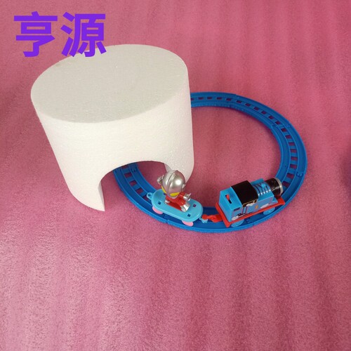 山洞泡沫蛋糕模型 6寸8小火车隧道 烘焙假体胚翻糖裱花练习模磨具 - 图3