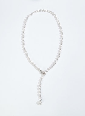 MPAY2024高级感法式复古三叶草项链女小众毛衣链