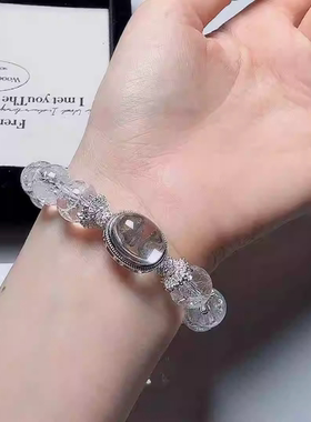 MPAY2025新款冰雪之境白阿塞水晶手链【多样性发货】