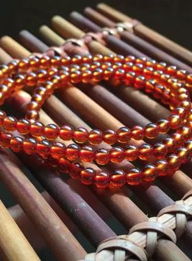 MPAY2025三生吉运三圈红玛瑙手串【多样性发货】