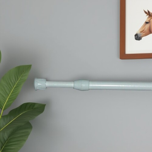 出口多功能门帘杆伸缩杆浴帘杆窗帘杆30-120CM多规格(可批) - 图3