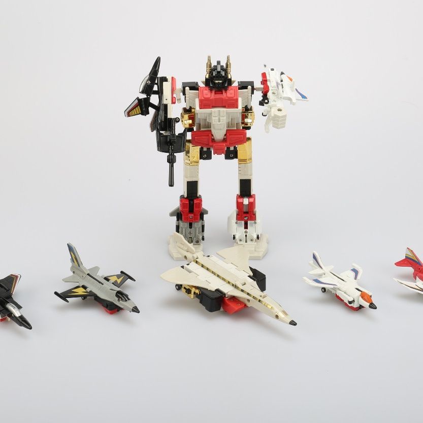 变形玩具金刚 G1 动画1984 大无畏 飞行太保 合体金刚全新盒装 - 图0