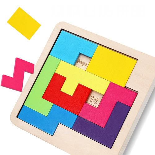 Календарь, деревянная головоломка для детского сада, игрушка для школьников, подарок на день рождения, 5-6-7-8-10 лет