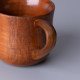 Japanese solid wood handle cup with handle water cup special wooden handle wooden wood child baby small tea cup