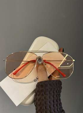 网红蛤蟆太阳眼镜新款时尚金属