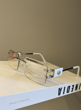 PATTYKOU防紫外线无框方形墨镜