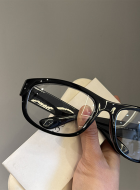 PATTYKOU同款复古猫眼浅色墨镜