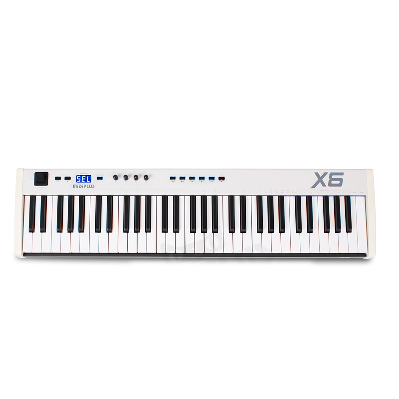 MIDIPLUS X8 X6 MIDI键盘88键61键专业编曲弹奏控制器半配重键盘-图3