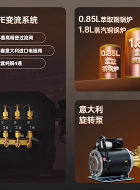 迈拓EM50VFE双锅炉旋转泵咖啡机
