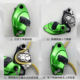 Descender anti-panic high-altitude work spider man rock climbing rapid descent mountaineering safety rope hand-controlled descent device 9-12mm
