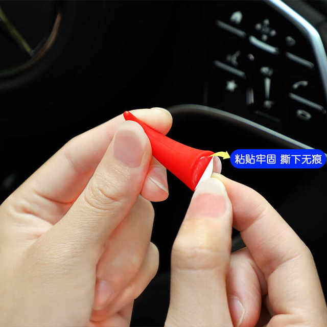 Steering wheel devil horn cute car decoration ornaments