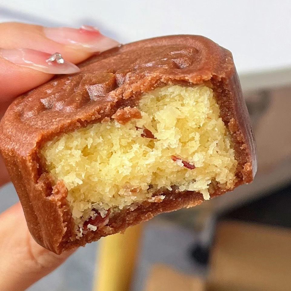 正宗卢师傅广式中式糕点月饼花生酥皮点心