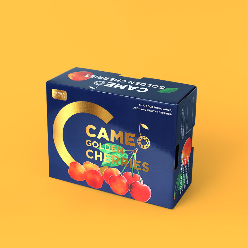 智利黄金车厘子包装盒高档2-3斤进口雷尼尔黄车车厘子礼品盒空盒,淘宝优惠券,粉丝福利购,淘宝优惠卷