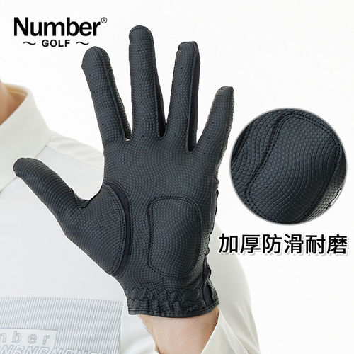 Number高尔夫手套男高弹魔术手套防滑透气运动骑行高尔夫球手套女 - 图1