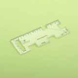 DIY аксессуары Ackle Толстая лоскутная ручка измерения линейки линейки 5732 Панчатка для литературы о швейной швейной швейной одежде