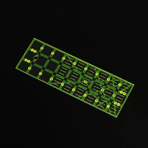 Плачковая линейка резания инструмент 9 -Длинная квадратная линейка DIY инструмент швейного инструмента