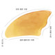 Horn scraping board ສໍາລັບການນວດຮ່າງກາຍທັງຫມົດແລະຄວາມງາມ