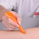 Beeswax tendon stick scraping meridian facial ນວດຄວາມງາມ