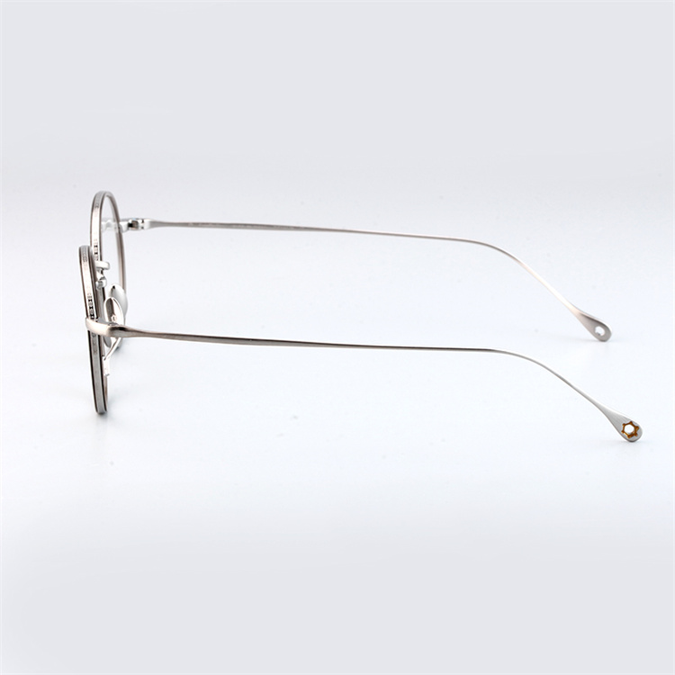 新款万年龟 KameManNen日本手工眼镜框圆框近视眼镜架KMN-73 08-图1
