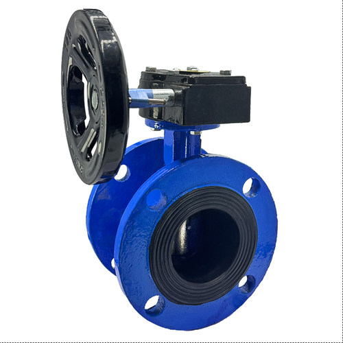 涡轮法兰蝶阀球墨铸铁法兰式手动蝶阀软密封D341X-16Q DN40 5065 - 图3