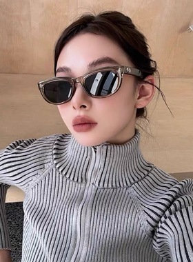 欧美千禧甜酷辣妹Y2K墨镜女