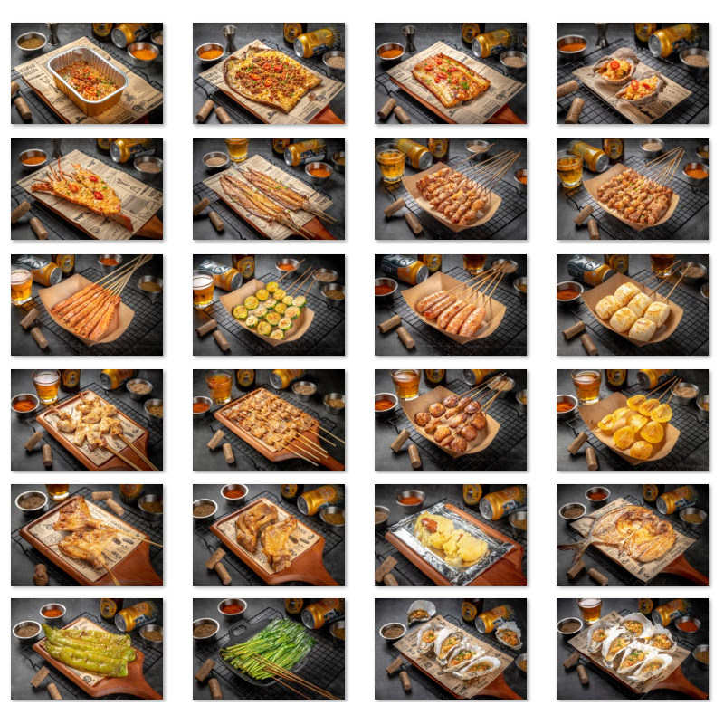 烧烤菜品图片把把串炸串烤串小串照片饿了么美团外卖高清美食素材,淘宝优惠券,粉丝福利购,淘宝优惠卷