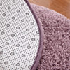 Thick and soft bedside carpet is non-slip and lint-free