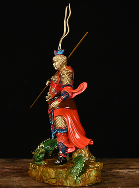 铜孙悟空美猴王摆件斗战胜佛像静思齐天大圣禅意客厅装饰品高档次