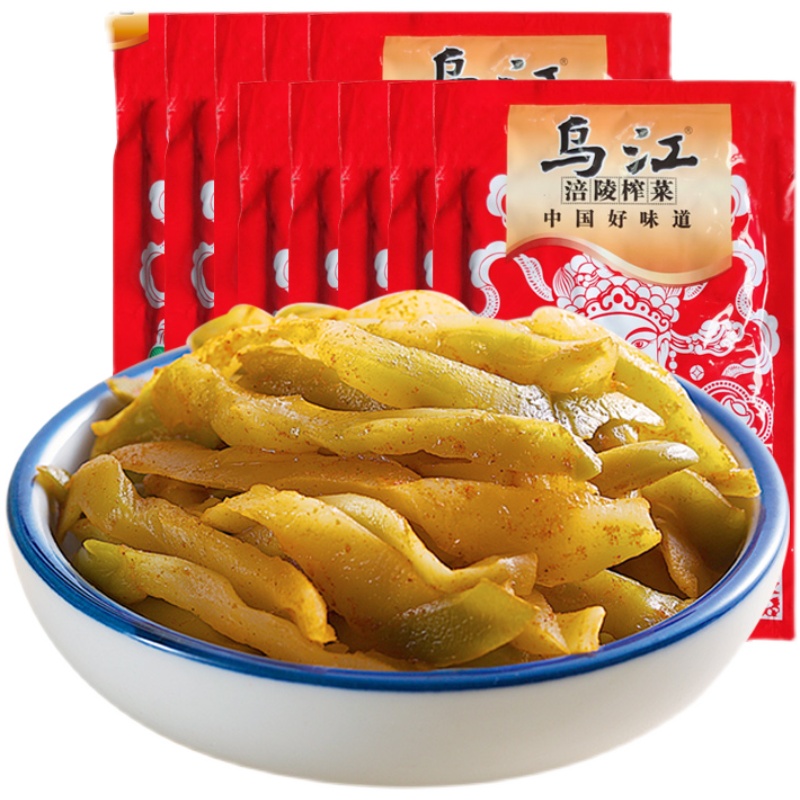 乌清爽清淡80g*20袋轻盐下饭菜开袋即食小包装休闲佐餐开味咸菜丝 - 图3