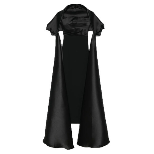 高端大气舞台演出服主持人酒会晚宴年会妈妈装2025新款时尚连衣裙 - 图3