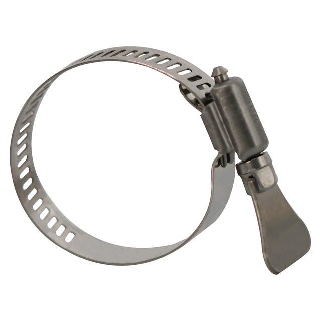 304 stainless steel handle type throat clamp hand twisting hose