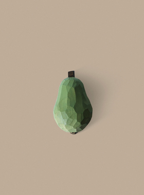 Ferm LIVING Fruit水果造型挂钩木质可爱墙面装饰手工创意儿童房
