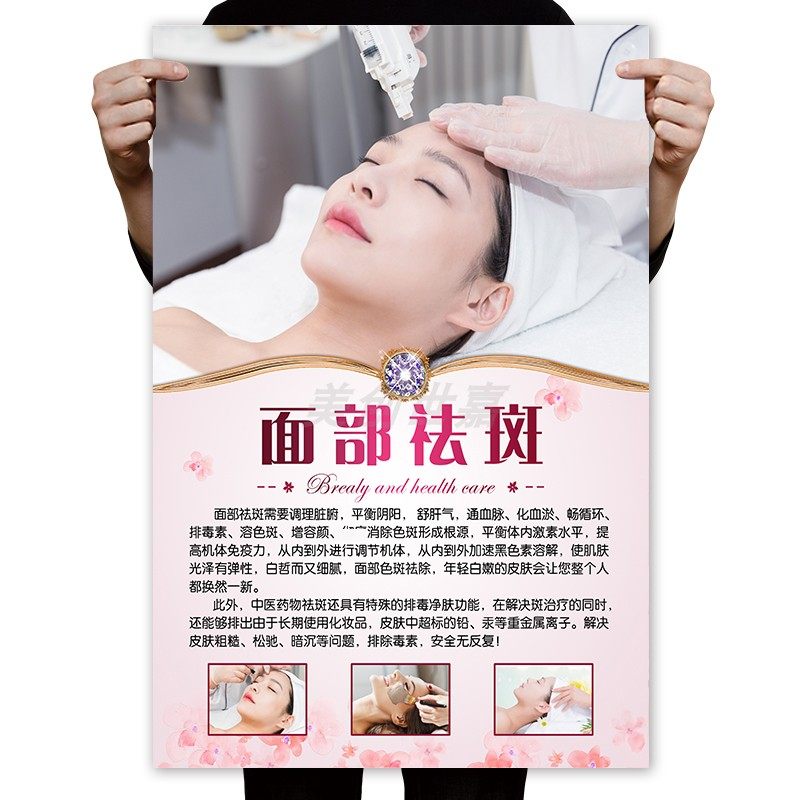 美容院海报挂画中医养生面部刮痧艾灸经络肩颈保养kt板背胶定制,淘宝优惠券,粉丝福利购,淘宝优惠卷