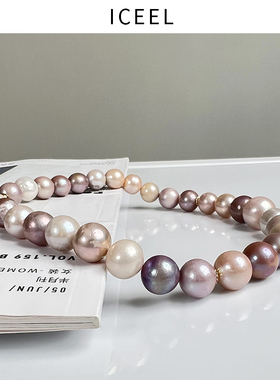 【ICEEL 原创设计女装】小众定制轻奢圆圈X2849上衣百搭宽松圆领