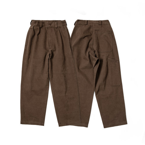 KRIFF MAYER 日常耐用工装裤 经典M-52改良版 磨毛面料宽松休闲裤 - 图2